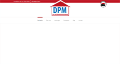 Desktop Screenshot of dpm-bau.at